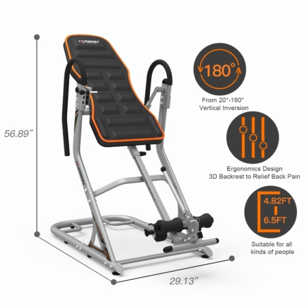 Harison Inversion Table For Back Pain Relief High Capacity