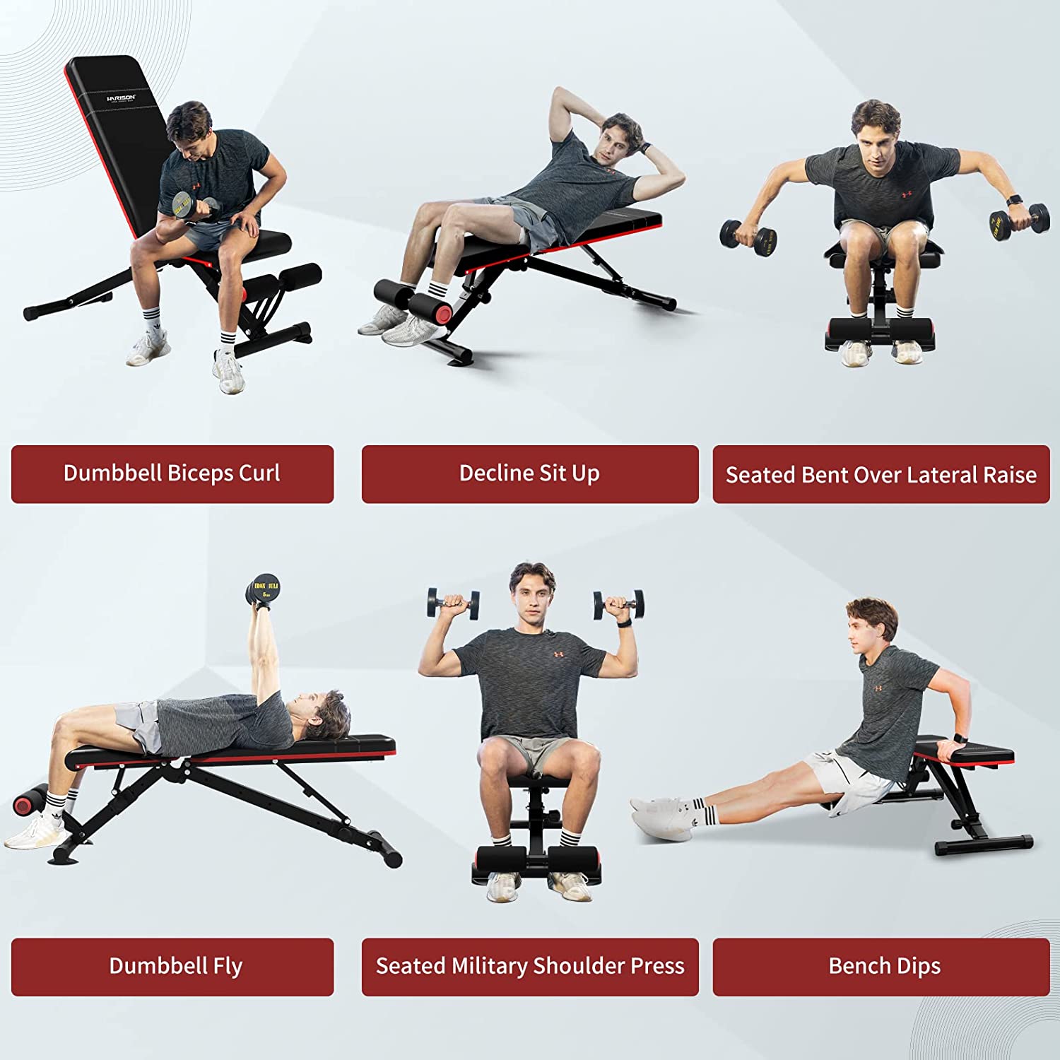 Workout Bench for Strength & Weight Exercise